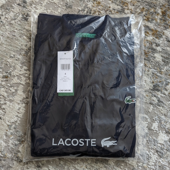 Men's Lacoste Sport Zip Sweatshirt size 4 NEW - Picture 5 of 7